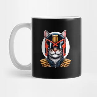 Paw & Order; Judge Cat Mug